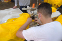 Presos do Paraná trabalham para ajudar no combate à pandemia. Foto:Depen