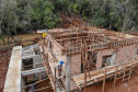 Obras da Sanepar em Laranjeiras do Sul.