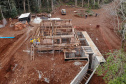 Obras da Sanepar em Laranjeiras do Sul.