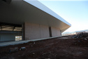 Obras da nova rodoviária de Francisco Beltrao com mais de 6.300 m²,  que contará 12 plataformas para ônibus, além de lojas, guichês, restaurantes, espaço para taxistas e mototaxistas, jardim no centro e salas de espera para os usuários. A construcao do Terminal Rodoviario faz parte do Plano de Apoio ao Desenvolvimento dos Municipios - PAMFoto: Geraldo Bubniak/AEN