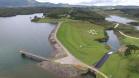 Barragem antes da estiagem.Foto: Sanepar
