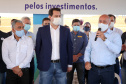 São Jorge D'Oeste, município com pouco mais de 9 mil habitantes, no Sudoeste do Paraná, vai abrigar a maior fábrica de queijo do Brasil. A unidade é da Piracanjuba e ficará em um espaço de 48,74 hectares, nas margens da PR-281. O anúncio foi feito nesta terça-feira (21), em solenidade com a presença do governador Carlos Massa Ratinho Junior. Ari Dias/AEN