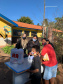 Cestas básicas são entregues às famílias com as crianças e adolescentes indígenas e de comunidades tradicionais
. Foto:SEJUF