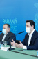 Governador Carlos Massa Ratinho Junior, recebe o ministro interino Eduardo Pazuello.