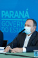 Governador Carlos Massa Ratinho Junior, recebe o ministro interino Eduardo Pazuello.
