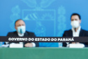 Governador Carlos Massa Ratinho Junior, recebe o ministro interino Eduardo Pazuello.
