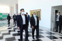 Governador Carlos Massa Ratinho Junior, recebe o ministro interino Eduardo Pazuello.Governador Carlos Massa Ratinho Junior, recebe o ministro interino Eduardo Pazuello.