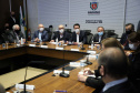 Governador Carlos Massa Ratinho Junior, recebe o ministro interino Eduardo Pazuello.