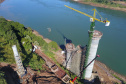 Governador destaca evolução das obras na Ponte da Integração	