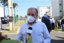 O Governador Carlos Massa Ratinho Junior vistoria  nesta terca-feira (11/08), 416 unidade habitacionais no Loteamento Sao Geronimo em Campo Largo. Secretario Desenvolvimento Urbano e de Obras Públicas,  Joao Carlos Ortega em entrevista. Campo Largo, 11/08/2020 - Foto: Geraldo Bubniak/AEN