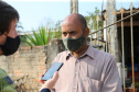O Governador Carlos Massa Ratinho Junior autotiza nesta sexta-feira (14/08),  a ordem de servico para pavimentacao asfaltica no bairro Estados  em Fazenda Rio Grande. Sr Jairo morador beneficiado com o asfalto. Fazenda Rio Grande, 13/08/2020 - Foto: Geraldo Bubniak/AEN