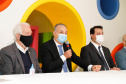 O governador Carlos Massa Ratinho Junior participou nesta terça-feira (01), em Curitiba, da inauguração do Erastinho, o primeiro hospital oncopediátrico do Sul do País. 