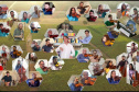 O mês de setembro começou com concerto virtual na Orquestra Sinfônica do Paraná em homenagem aos trabalhadores do campo. A obra apresentada nesta terça-feira (01) foi O Cio da Terra, de Chico Buarque e Milton Nascimento. O vídeo está disponível nas redes sociais do BRDE e do Instituto de Apoio à Orquestra Sinfônica do Paraná. Imagem: Reprodução Youtube