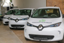02.09.2020 - O Governo do Estado recebeu nesta quarta-feira (2) dez carros elétricos modelo Zoe, da Renault, como parte do projeto VEM PR.Foto Gilson Abreu