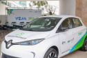02.09.2020 - O Governo do Estado recebeu nesta quarta-feira (2) dez carros elétricos modelo Zoe, da Renault, como parte do projeto VEM PR.Foto Gilson Abreu