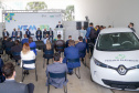 02.09.2020 - O Governo do Estado recebeu nesta quarta-feira (2) dez carros elétricos modelo Zoe, da Renault, como parte do projeto VEM PR.Foto Gilson Abreu