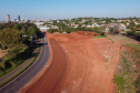 Pavimentacao e recape de vias urbarnas em Umuarama.  Av Portugal trecho entre a Rua Monteiro Lobato e o trevo da Estrada do Bonfiim (antiga PR 482 saida para Maria Helena).  -  05/08/2020 -  Foto: Geraldo Bubniak/AEN
