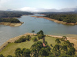 Déficit de chuvas na RMC é o maior da história. Barragem Piraquara I. Foto: José Fernando Ogura/AEN