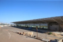 Obras do novo Terminal Rodoviário de Umuarama, que está situada na Avenida Romeu Zolim, no Parque Residencial Interlagos.  A nova rodoviária terá 7.599 m² de área construída, calçadas, boxes e demais instalações, além de ampla área externa para circulação, plataformas, estacionamento, jardins e áreas de passeio, banheiros, sala de administração, obras de acessibilidade e acessos facilitados para entrada e saída dos usuários. -  05/08/2020 -  Foto: Geraldo Bubniak/AEN