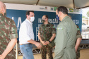 O Governador Carlos Massa Ratinho Junior participa nesta sexta-feira (11/09)  da inauguração da Base Náutica Interestadual Trarbach, localizada no Porto Felício de Querência do Norte (PR) Trata-se do primeiro espaço de atuação interestadual do Programa Nacional de Segurança nas Fronteiras e Divisas (VIGIA), do Ministério da Justiça e Segurança Pública
