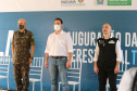 O Governador Carlos Massa Ratinho Junior participa nesta sexta-feira (11/09)  da inauguração da Base Náutica Interestadual Trarbach, localizada no Porto Felício de Querência do Norte (PR) Trata-se do primeiro espaço de atuação interestadual do Programa Nacional de Segurança nas Fronteiras e Divisas (VIGIA), do Ministério da Justiça e Segurança Pública