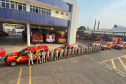 Bombeiros do Paraná vão ajudar no combate a incêndio no Pantanal. FOTO: Corpo de Bombeiros