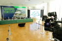 O governador Carlos Massa Ratinho Junior anunciou nesta quarta-feira (16) um programa de obras de infraestrutura que soma R$ 4 bilhões. Os projetos envolvem melhorias e modernização de rodovias, estradas rurais em todas as regiões do Paraná, além de um grande investimento no Litoral do Estado e na segurança pública.