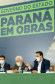 O governador Carlos Massa Ratinho Junior anunciou nesta quarta-feira (16) um programa de obras de infraestrutura que soma R$ 4 bilhões. Os projetos envolvem melhorias e modernização de rodovias, estradas rurais em todas as regiões do Paraná, além de um grande investimento no Litoral do Estado e na segurança pública.