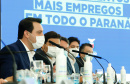 O governador Carlos Massa Ratinho Junior anunciou nesta quarta-feira (16) um programa de obras de infraestrutura que soma R$ 4 bilhões. Os projetos envolvem melhorias e modernização de rodovias, estradas rurais em todas as regiões do Paraná, além de um grande investimento no Litoral do Estado e na segurança pública.