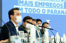 O governador Carlos Massa Ratinho Junior anunciou nesta quarta-feira (16) um programa de obras de infraestrutura que soma R$ 4 bilhões. Os projetos envolvem melhorias e modernização de rodovias, estradas rurais em todas as regiões do Paraná, além de um grande investimento no Litoral do Estado e na segurança pública.