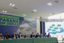 O governador Carlos Massa Ratinho Junior anunciou nesta quarta-feira (16) um programa de obras de infraestrutura que soma R$ 4 bilhões. Os projetos envolvem melhorias e modernização de rodovias, estradas rurais em todas as regiões do Paraná, além de um grande investimento no Litoral do Estado e na segurança pública.Foto Gilson Abreu/AEN