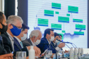 O governador Carlos Massa Ratinho Junior anunciou nesta quarta-feira (16) um programa de obras de infraestrutura que soma R$ 4 bilhões. Os projetos envolvem melhorias e modernização de rodovias, estradas rurais em todas as regiões do Paraná, além de um grande investimento no Litoral do Estado e na segurança pública.Foto Gilson Abreu/AEN