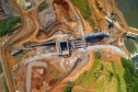 Bela Vista inicia montagem das unidades geradoras de energia. Foto: Copel