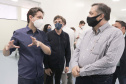  O Hospital Municipal Germano Lauck, de Foz do Iguaçu, recebeu 20 respiradores e 20 monitores para ampliar a ala do Pronto Socorro Respiratório, que vai abrir na próxima semana. Foto:Agência Municipal de Notícias Foz do Iguaçu