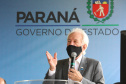 O vice governador Darci Piana e o  secretário de Estado da Saude Beto Preto  assinam o repasse de recursos ao Hospital da Criança para conclusao das obras.   18/09/2020 -  Foto: Geraldo Bubniak/AEN