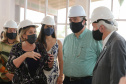 O vice governador Darci Piana e o  secretário de Estado da Saude Beto Preto  assinam o repasse de recursos ao Hospital da Criança para conclusao das obras.   18/09/2020 -  Foto: Geraldo Bubniak/AEN