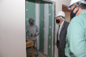 O vice governador Darci Piana e o  secretário de Estado da Saude Beto Preto  assinam o repasse de recursos ao Hospital da Criança para conclusao das obras.   18/09/2020 -  Foto: Geraldo Bubniak/AEN
