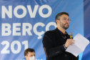 O governador Carlos Massa Ratinho Júnior inaugura nesta terça-feira (22), o novo berço 201, no Porto de Paranaguá. Com investimentos de R$ 201,7 milhões, a ampliação do cais vai aumentar em 140% a capacidade atual de movimentação e autoriza a contratação do projeto para obras de derrocamento submarino do maciço rochoso conhecido como Palanganas. A remoção permitirá o aprofundamento do canal de acesso ao porto em até 14,60 metros. Paranagua, 22/09/2020 - Foto: Geraldo Bubniak/AEN