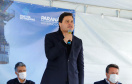 O governador Carlos Massa Ratinho Junior inaugurou nesta terça-feira (21) a obra de ampliação do cais do Porto de Paranaguá, no Litoral do Estado. O berço 201 foi modernizado e o cais de atracação foi prolongado em 100 metros. Os investimentos da empresa pública Portos do Paraná somam R$ 201,7 milhões e vão aumentar em 140% a capacidade atual de movimentação de cargas.