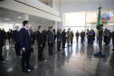 O Governador Carlos Massa Ratinho Junior recebe, nesta quinta-feira (24),  a medalha Exercito Brasileiro no Forte do Pinheirinho.  Curitiba, 24/09/2020. Foto: Geraldo Bubniak/AEN