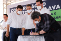 Cambé, na Região Metropolitana de Londrina, vai resolver um antigo problema logístico e de trânsito, além de fomentar um novo eixo de desenvolvimento para a cidade. Nesta quinta-feira (24), o governador Carlos Massa Ratinho Junior assinou a ordem de serviço para início imediato da construção do viaduto Bratislava, antiga reivindicação da população da região.
