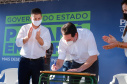 Após uma longa paralisação de cerca de seis anos, o Governo do Paraná  vai retomar a obra do Centro Estadual de Educação Profissional de Ibiporã  (CEEP-Ibiporã), na Região Norte.
A recuperação da construção atende a uma determinação do governador Carlos Massa Ratinho Junior, que visitou o local nesta quinta-feira (24) e assinou a ordem de serviço que permite a retomada imediata da obra. 