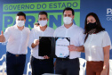 Após uma longa paralisação de cerca de seis anos, o Governo do Paraná  vai retomar a obra do Centro Estadual de Educação Profissional de Ibiporã  (CEEP-Ibiporã), na Região Norte.
A recuperação da construção atende a uma determinação do governador Carlos Massa Ratinho Junior, que visitou o local nesta quinta-feira (24) e assinou a ordem de serviço que permite a retomada imediata da obra. 