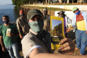 A Rota dos Pioneiros, a maior trilha aquática do Brasil e que deve ser tornar a maior do mundo, está retomando suas atividades. O grupo de voluntários responsável pela demarcação da rota ao longo do Rio Paraná e de seus afluentes voltou a fazer a sinalização do percurso, depois de uma interrupção de sete meses por causa da pandemia do novo coronavírus. Alguns passeios de caiaque pelo rio também voltaram a ser oferecidos por guias locais.  Foto: Divulgação