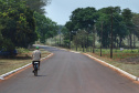 O governador Carlos Massa Ratinho Junior inaugurou nesta quinta-feira (1º) a pavimentação asfáltica da Estrada São Manoel, em São Jorge do Patrocínio, na região Noroeste, e anunciou novos investimentos para o município em pavimentações urbanas e de estradas rurais, veículos e iluminação pública.  Foto: Jose Fernando Ogura/AEN