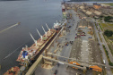 04/2019 - Porto de Paranaguá. Foto: José Fernando Ogura/AEN