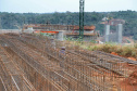 As obras da Ponte da Integração, em Foz do Iguaçu, no Oeste do Estado, atingiram 34% no final de setembro. O projeto é uma parceria entre a usina, o Governo do Estado e o governo federal. A gestão da obra é feita pela Secretaria da Infraestrutura e Logística do Paraná