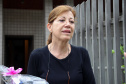 Curitiba, 15 de Outubro de 2020. Para celebrar o Dia do Professor, Colégio da Polícia Militar faz homenagem aos seus professores. Foto: entrevista com a Pedagoga do CPM, Eliana do Rocio Zajko. 