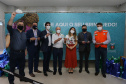 Encerramento da Campanha Paraná Piá, idealizada pela Primeira Dama do Estado, a Srª Luciana Saito Massa juntamente com a Superintendência Geral de Ação Solidária, no Hospital da Providencia em Apucarana, nesta quinta-feira(15).O objetivo da Campanha foi arrecadar brinquedos que foram entregues em comemoração ao dia das crianças. 15/10/2020 - Foto: Geraldo Bubniak/AEN