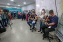 A campanha Paraná Piá terminou nesta quinta-feira (15) com uma entrega simbólica de 250 brinquedos para crianças internadas no Hospital da Providência em Apucarana, no Vale do Ivaí. A iniciativa, liderada pela primeira-dama Luciana Saito Massa, e pela Superintendência Geral de Ação Solidária (SGAS), do Governo do Estado, arrecadou mais de 15 mil brinquedos novos ou usados para celebrar o Dia das Crianças. Foto: Valdelino Pontes